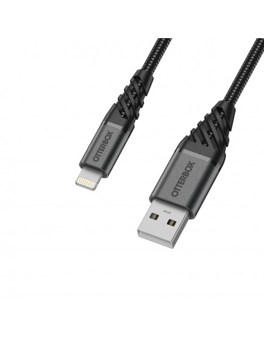 Premium-Cable-USB-A-Lightning-1M-Black