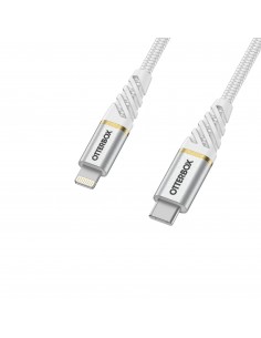 Premium Cable USB C-Lightning 1M White