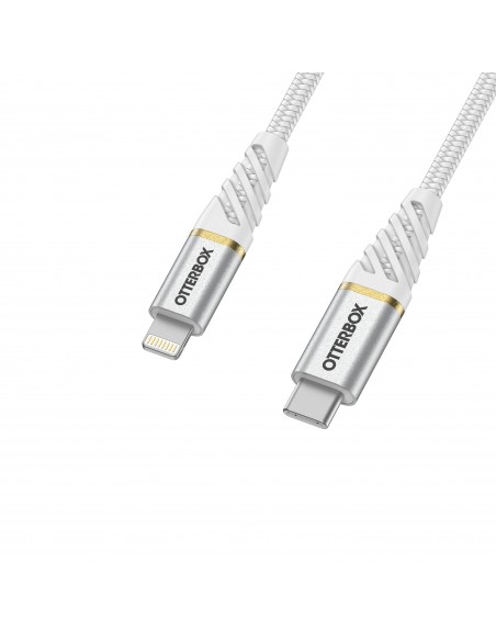 Premium Cable USB C-Lightning 1M White