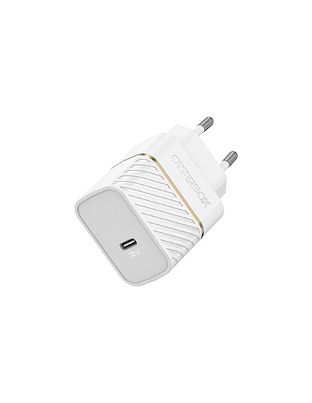 EU Plug 30W GaN - 1X USB-C 30WUSB-PD WHT