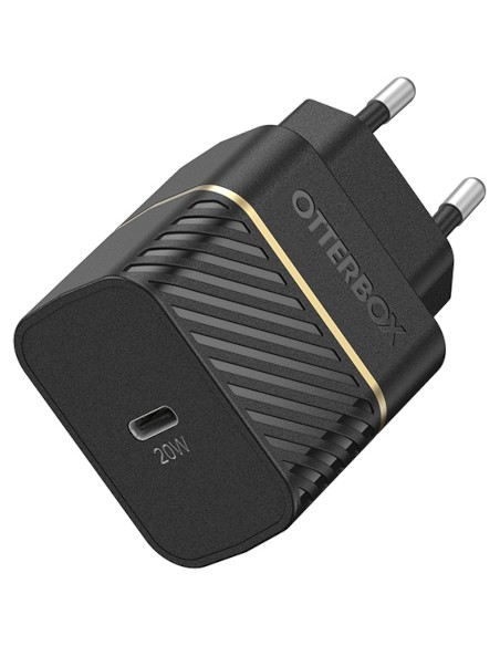 EU Wall Charger20W 1X USB-C20W USBPD BLK