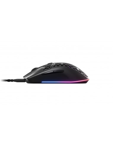 Steelseries Aerox 3 ratón mano derecha USB Tipo C Óptico 8500 DPI