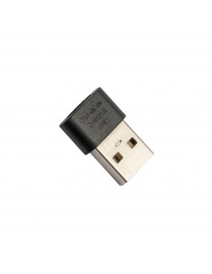 Jabra 14208-38 cambiador de género para cable USB C USB A Negro