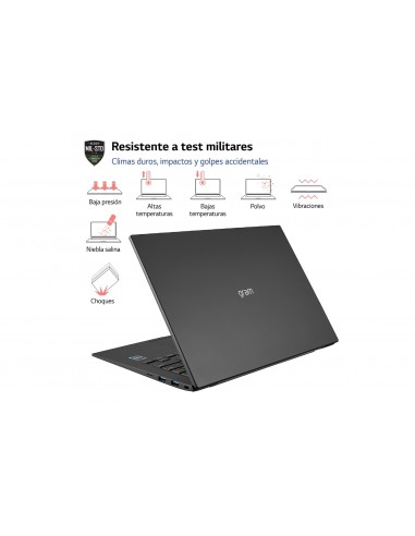 LG Gram 14Z90R-G.AP75B ordenador portatil Portátil 35,6 cm (14") WUXGA Intel® Core™ i7 i7-1360P 32 GB LPDDR5-SDRAM 512 GB SSD