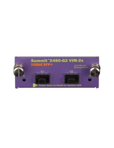 Extreme networks X460-G2 VIM-2x módulo conmutador de red 10 Gigabit Ethernet
