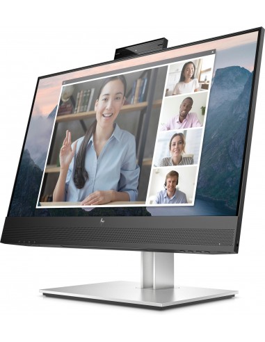HP E24mv G4 pantalla para PC 60,5 cm (23.8") 1920 x 1080 Pixeles Full HD Negro, Plata