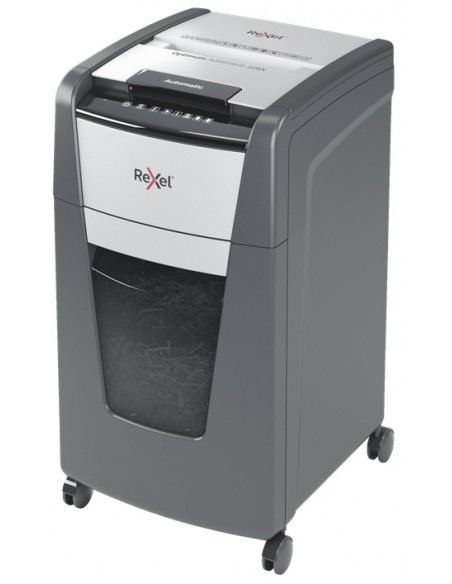 Rexel Optimum AutoFeed+ 225X triturador de papel Corte cruzado 55 dB 23 cm Negro, Gris