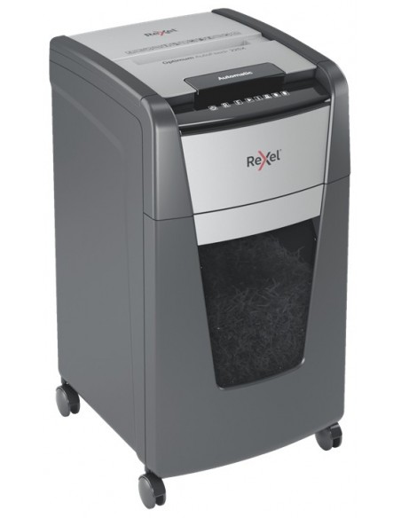 Rexel Optimum AutoFeed+ 225X triturador de papel Corte cruzado 55 dB 23 cm Negro, Gris