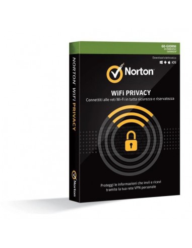 NortonLifeLock Norton WiFi Privacy 1 licencia(s) Español 1 año(s)