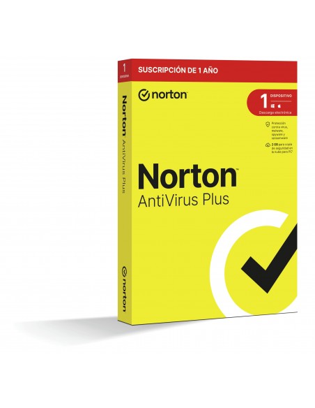 NortonLifeLock AntiVirus Plus Seguridad de antivirus Base Español 1 licencia(s) 1 año(s)