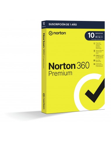 NortonLifeLock 360 Premium Seguridad de antivirus Base Español 1 licencia(s) 1 año(s)