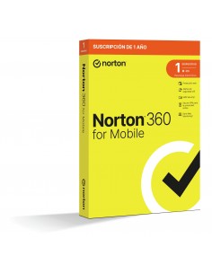 NortonLifeLock 360 Mobile Seguridad de antivirus Base Portugués 1 licencia(s) 1 año(s) 2