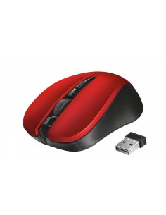 Trust 21871 ratón Ambidextro RF inalámbrico Óptico 1800 DPI