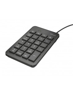 Trust 22221 teclado numérico Portátil PC USB Negro