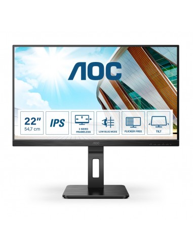 AOC P2 22P2DU LED display 54,6 cm (21.5") 1920 x 1080 Pixeles Full HD Negro