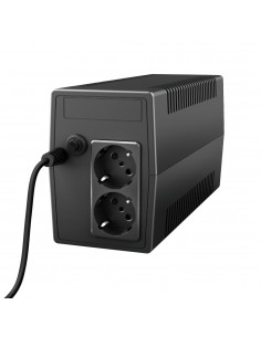 Trust Paxxon sistema de alimentación ininterrumpida (UPS) 0,8 kVA 480 W 2 salidas AC 2