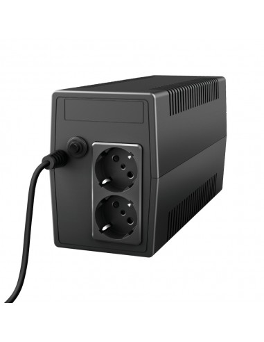 Trust Paxxon sistema de alimentación ininterrumpida (UPS) 0,8 kVA 480 W 2 salidas AC