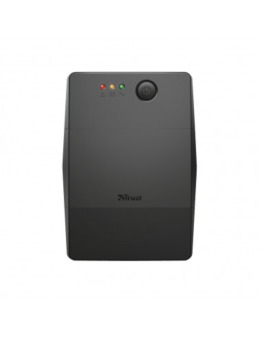 Trust Paxxon sistema de alimentación ininterrumpida (UPS) 0,8 kVA 480 W 2 salidas AC