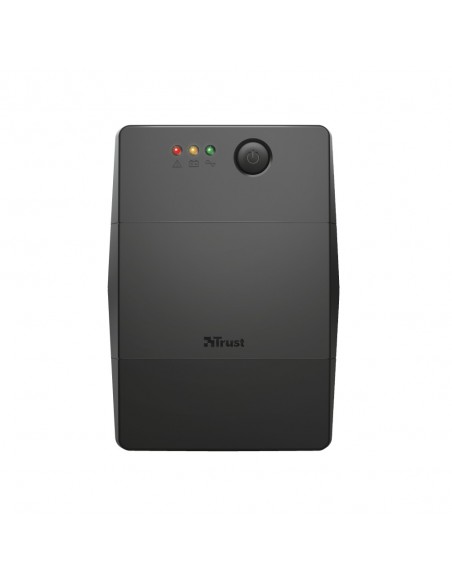 Trust Paxxon sistema de alimentación ininterrumpida (UPS) 0,8 kVA 480 W 2 salidas AC