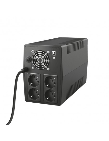 Trust Paxxon sistema de alimentación ininterrumpida (UPS) 1,5 kVA 900 W 4 salidas AC