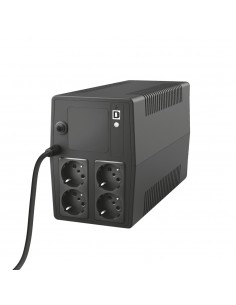 Trust Paxxon sistema de alimentación ininterrumpida (UPS) 1 kVA 600 W 4 salidas AC 2