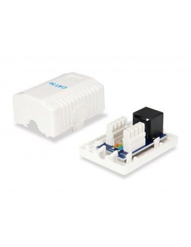 Equip 235113 caja de tomacorriente RJ-45 Blanco