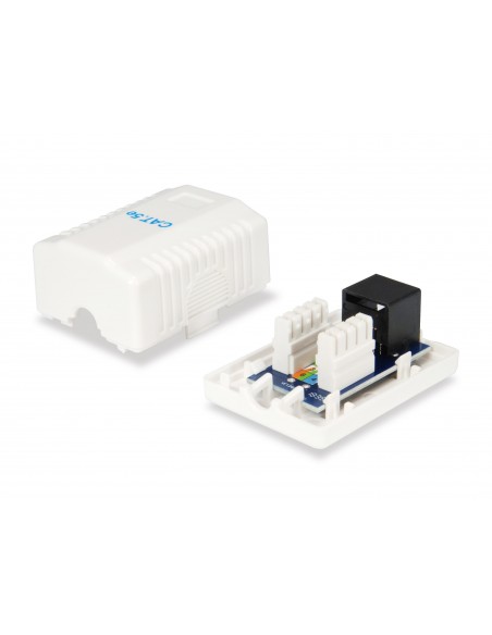 Equip 235113 caja de tomacorriente RJ-45 Blanco