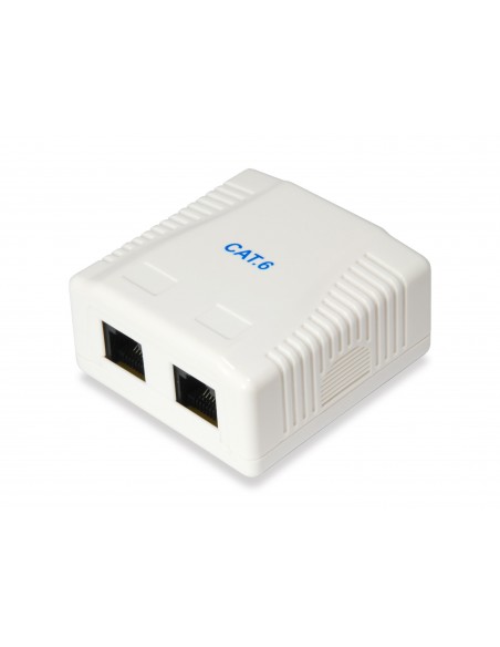 Equip 235214 caja de tomacorriente RJ-45 Blanco