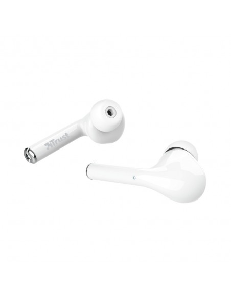 Trust Nika Auriculares True Wireless Stereo (TWS) Dentro de oído Llamadas Música Bluetooth Blanco