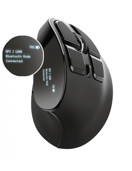 Trust Voxx ratón mano derecha RF Wireless + Bluetooth Óptico 2400 DPI