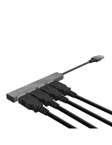 Trust Halyx USB 2.0 480 Mbit s Aluminio