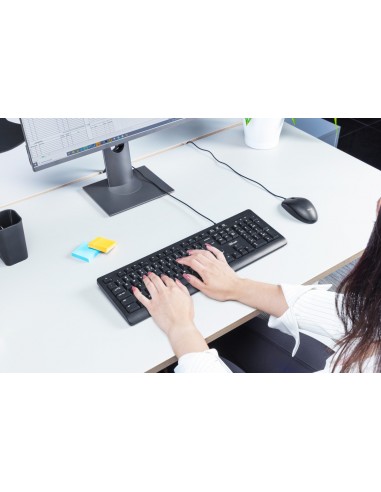 Trust TK-150 teclado USB QWERTY Español Negro