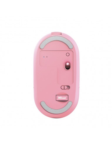 Trust Puck ratón Ambidextro RF Wireless + Bluetooth Óptico 1600 DPI