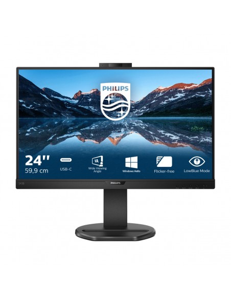 Philips B Line 243B9H 00 LED display 60,5 cm (23.8") 1920 x 1080 Pixeles Full HD Negro Philips B Line 243B9H 00 LED display 60,5 cm (23.8") 1920 x 1080 Pixeles Full HD Negro