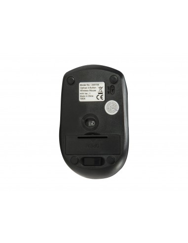 Equip 245104 ratón Ambidextro RF inalámbrico Óptico 1600 DPI