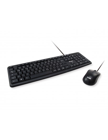 Equip 245202 teclado Ratón incluido USB QWERTY Portugués Negro