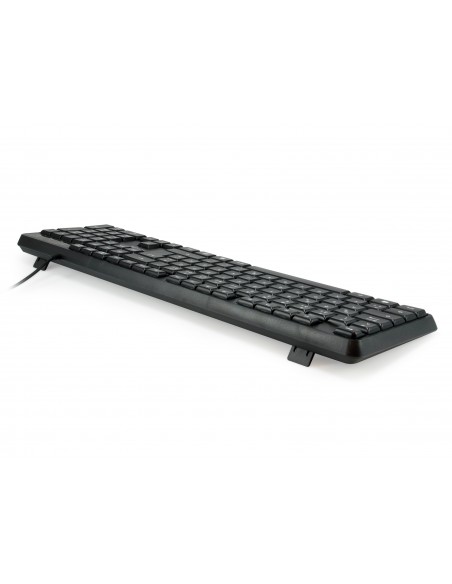 Equip 245211 teclado USB QWERTY Español Negro