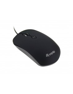 Equip 245114 ratón Ambidextro USB tipo A Óptico 1600 DPI 2