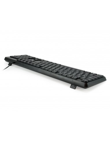 Equip 245212 teclado USB QWERTY Portugués Negro