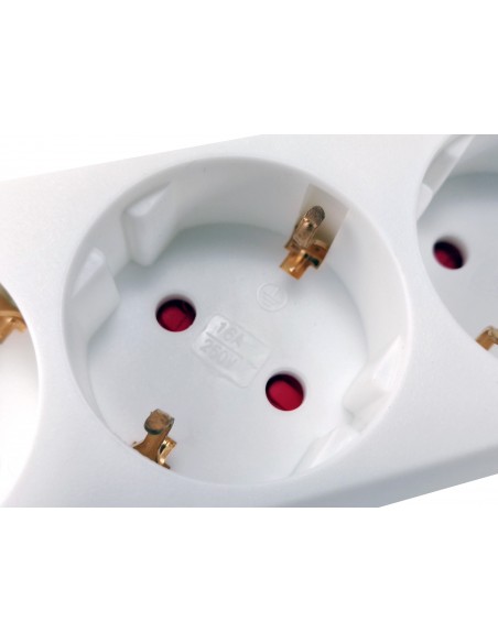 Equip 245551 base múltiple 1,5 m 3 salidas AC Interior Blanco
