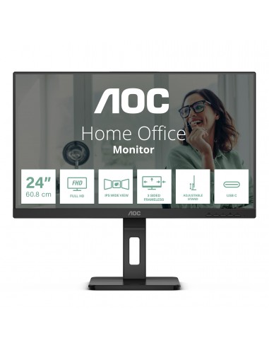 AOC 24P3CV LED display 60,5 cm (23.8") 1920 x 1080 Pixeles Full HD Negro