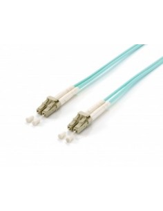 Equip 255411 cable de fibra optica 1 m LC OM3 Turquesa
