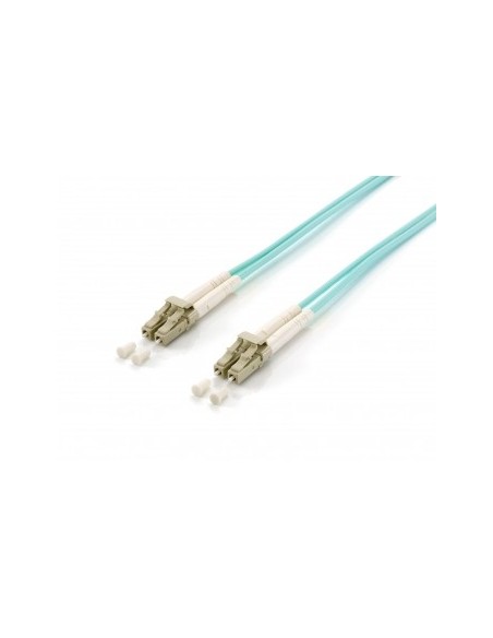 Equip 255411 cable de fibra optica 1 m LC OM3 Turquesa