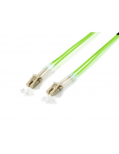 Equip 255711 cable de fibra optica 1 m LC OM5 Verde