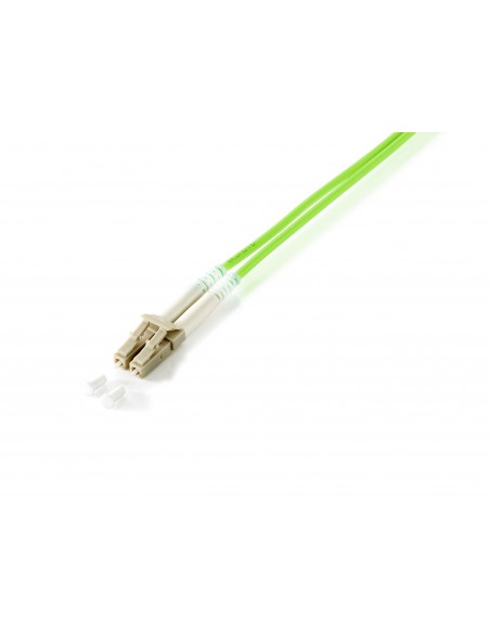 Equip 255711 cable de fibra optica 1 m LC OM5 Verde