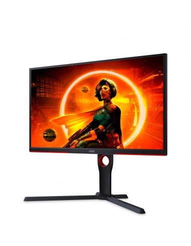 AOC G3 25G3ZM BK pantalla para PC 62,2 cm (24.5") 1920 x 1080 Pixeles Full HD Negro, Rojo