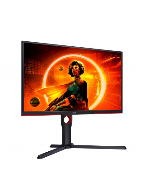 AOC G3 25G3ZM BK pantalla para PC 62,2 cm (24.5") 1920 x 1080 Pixeles Full HD Negro, Rojo