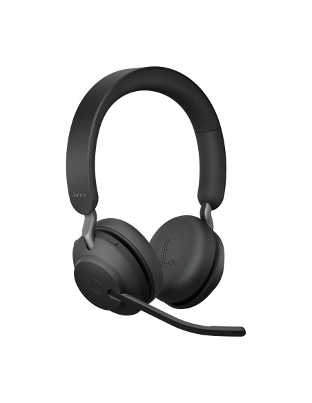 Jabra Evolve2 65, UC Stereo Auriculares Inalámbrico Diadema Oficina Centro de llamadas USB Tipo C Bluetooth Negro