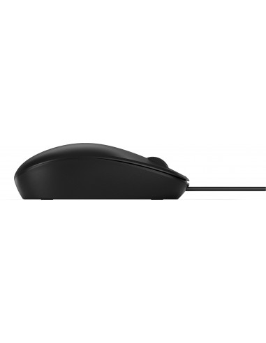 HP Ratón láser con cable 128