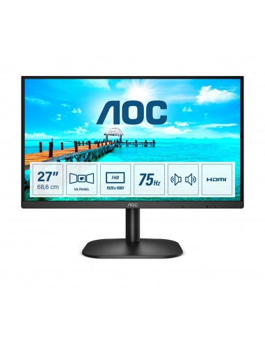 AOC B2 27B2AM LED display 68,6 cm (27") 1920 x 1080 Pixeles Full HD Negro